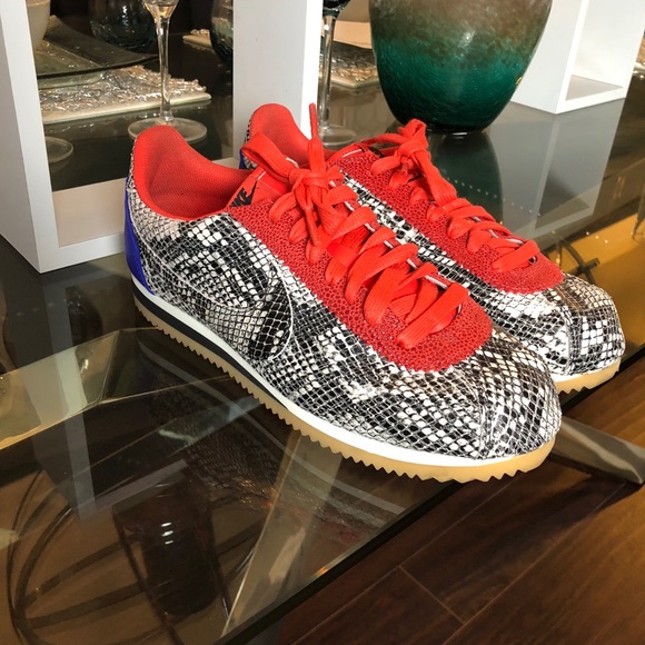 snakeskin nike cortez